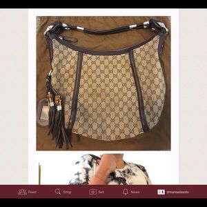 GUCCI Techno Horsebit Hobo - AUTHENTIC